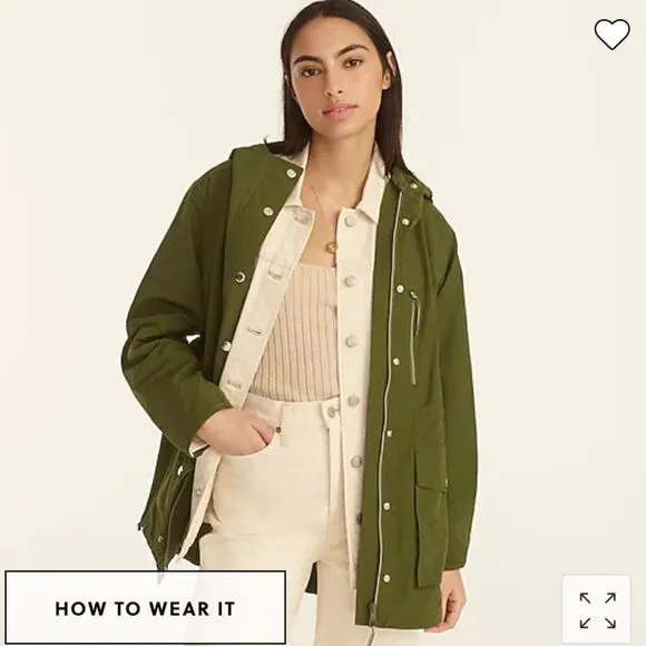 J. Crew Relaxed perfect lightweight jacket*