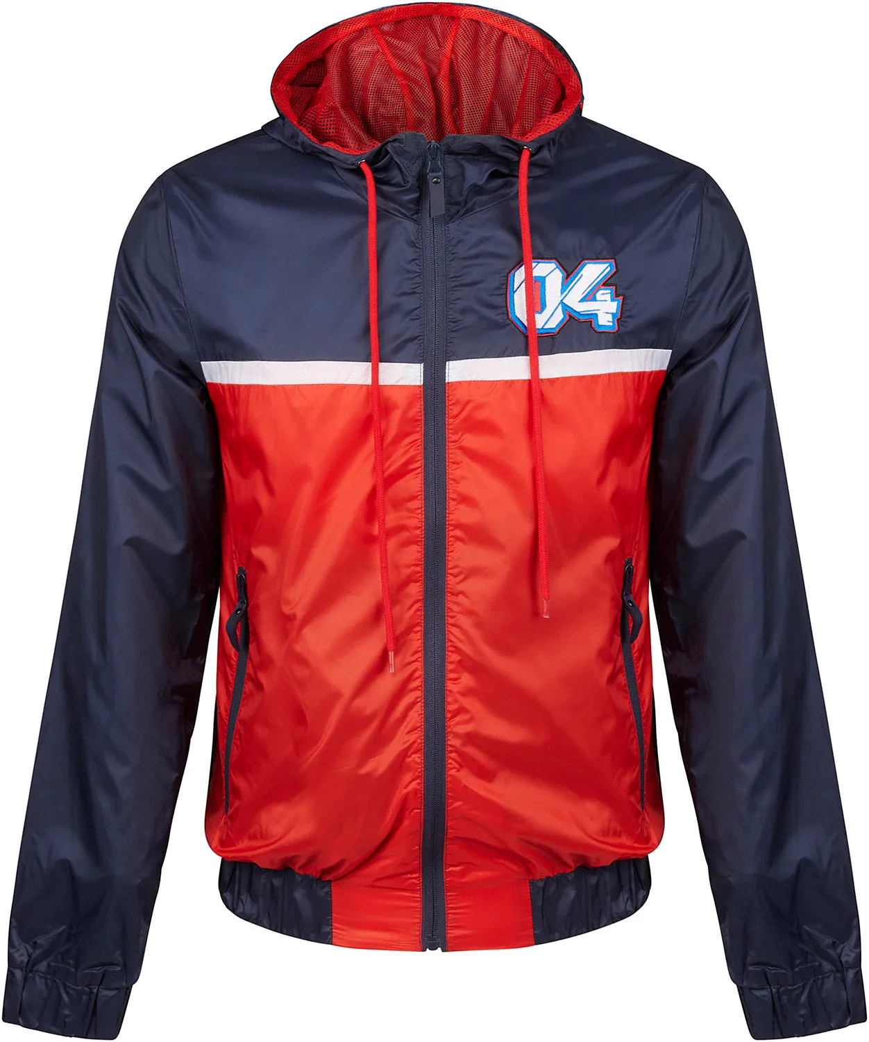 JACKET Bike MotoGP Ducati Andrea Dovizioso 04 NEW! Lightweight Hood Blue Red L
