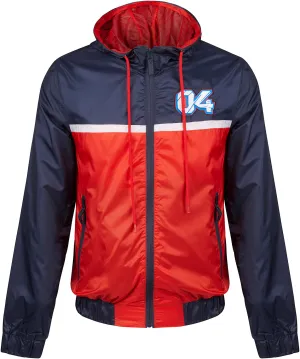 JACKET Bike MotoGP Ducati Andrea Dovizioso 04 NEW! Lightweight Hood Blue Red L