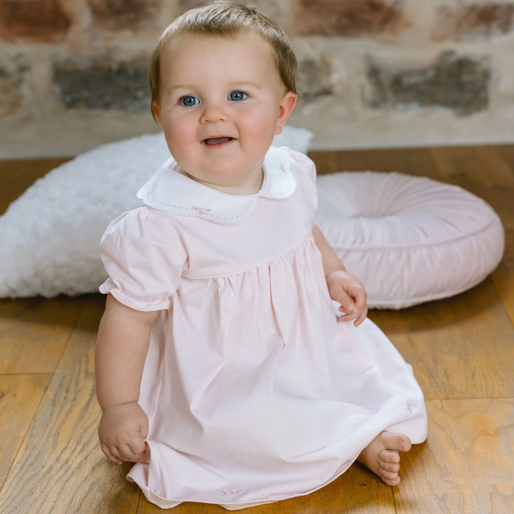 Jemima Pink Girls Pretty Summer Dress