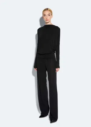 Jersey Blouson Top
