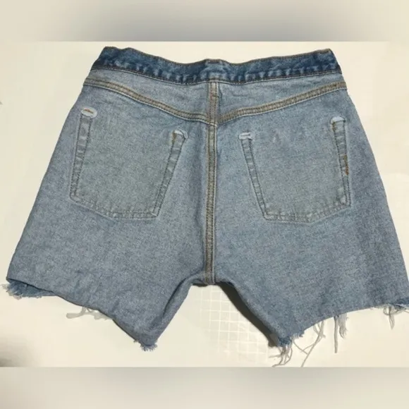 John Galt California High Rise Denim Shorts