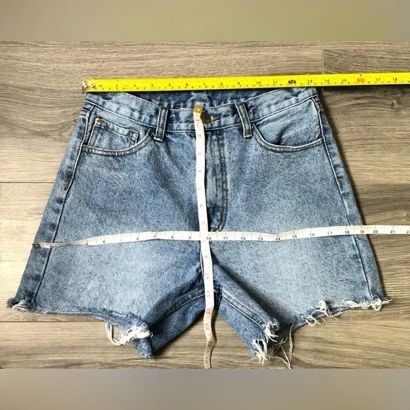 John Galt California High Rise Denim Shorts