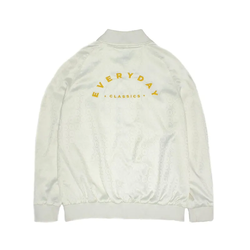 Jonathan D Luca Bomber Jacket - Ivory