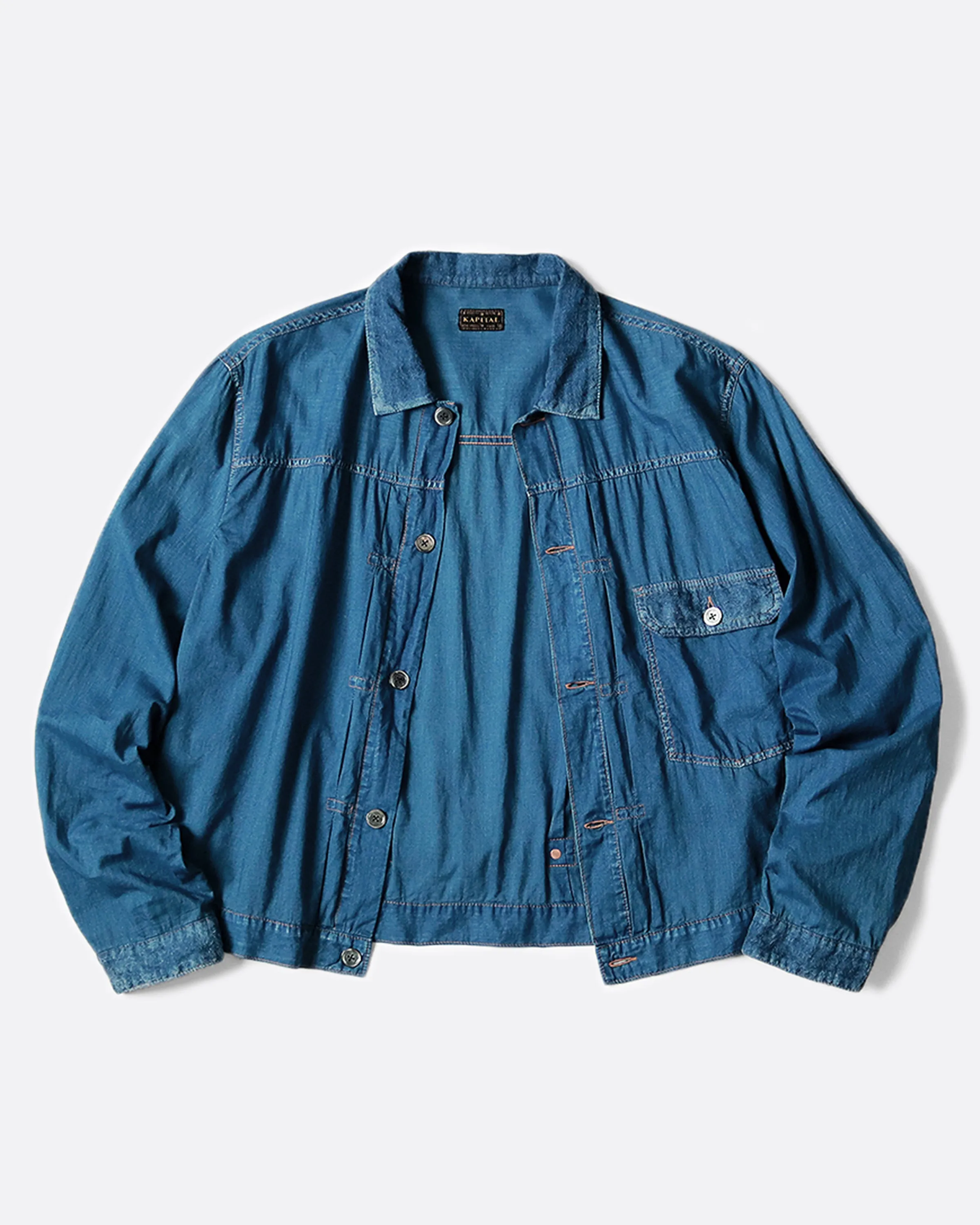 Kapital Indigo Gauze Jacket
