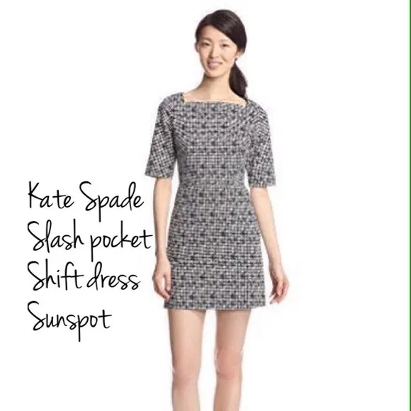 Kate Spade Slash Pocket Sunspot Shift Dress