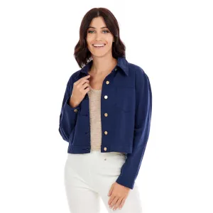 Kendrick Denim Jacket {Navy}
