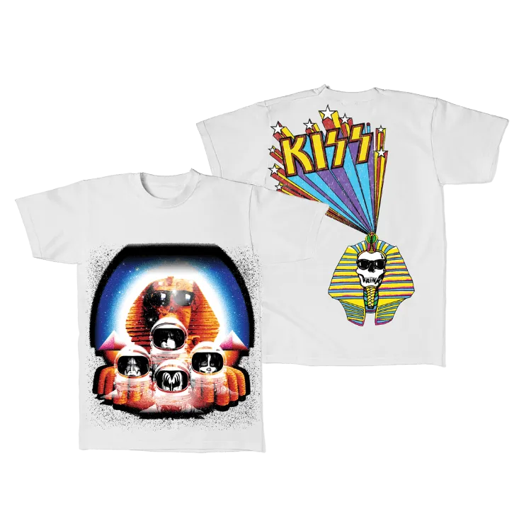 KISS HOT IN THE SHADE NEON TSHIRT