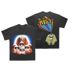 KISS HOT IN THE SHADE NEON TSHIRT