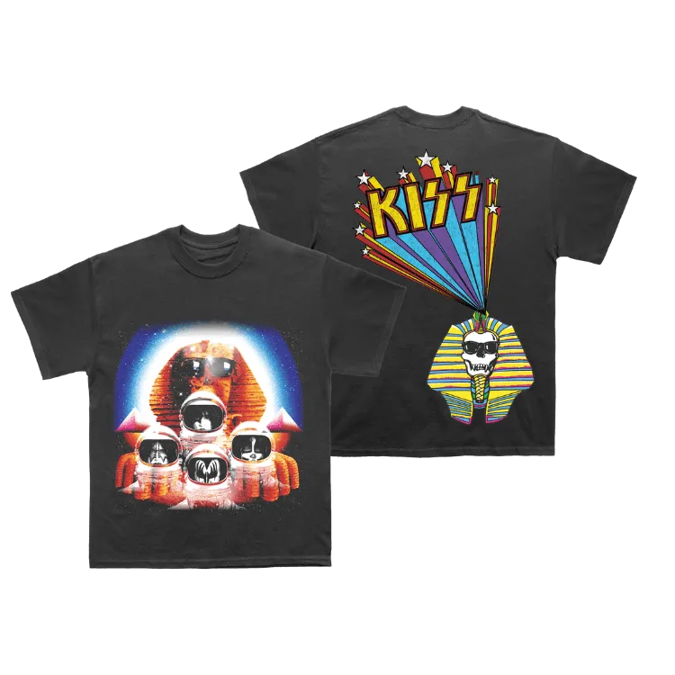 KISS HOT IN THE SHADE NEON TSHIRT
