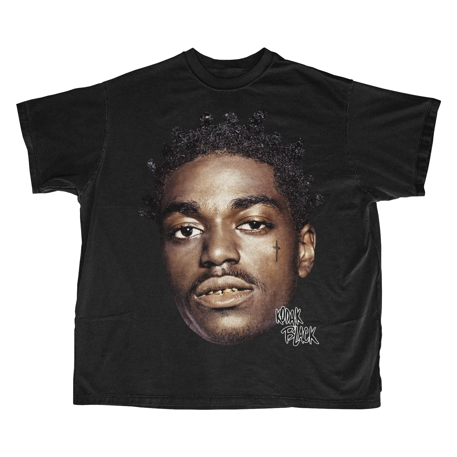 KODAK BIG HEAD T-SHIRT (BLACK)