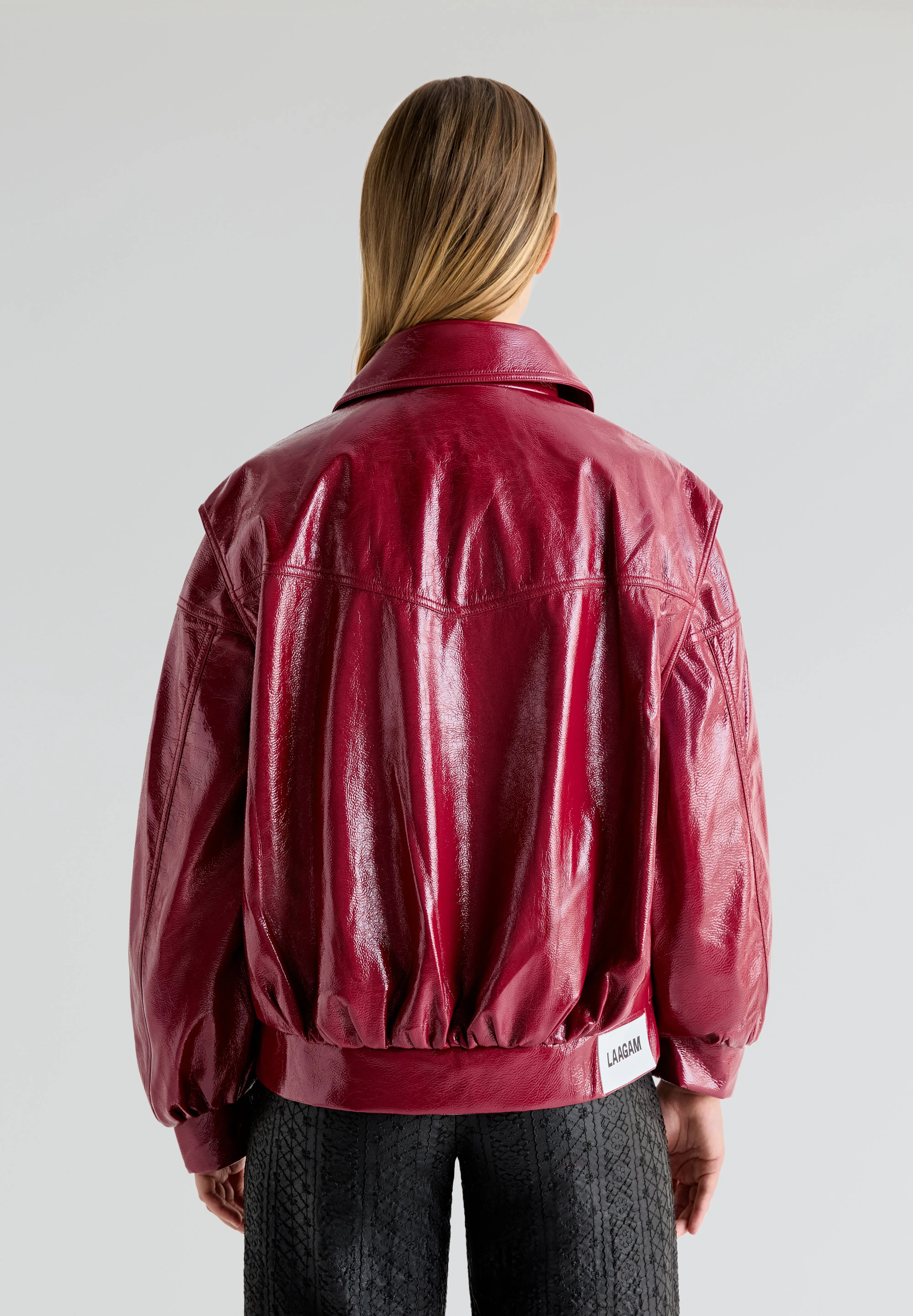 LAAGAM | CUPIDO RED BOMBER JACKET