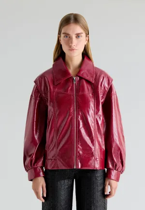 LAAGAM | CUPIDO RED BOMBER JACKET