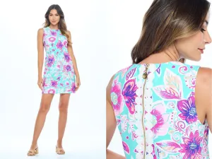 Lace Detail Shift Dress