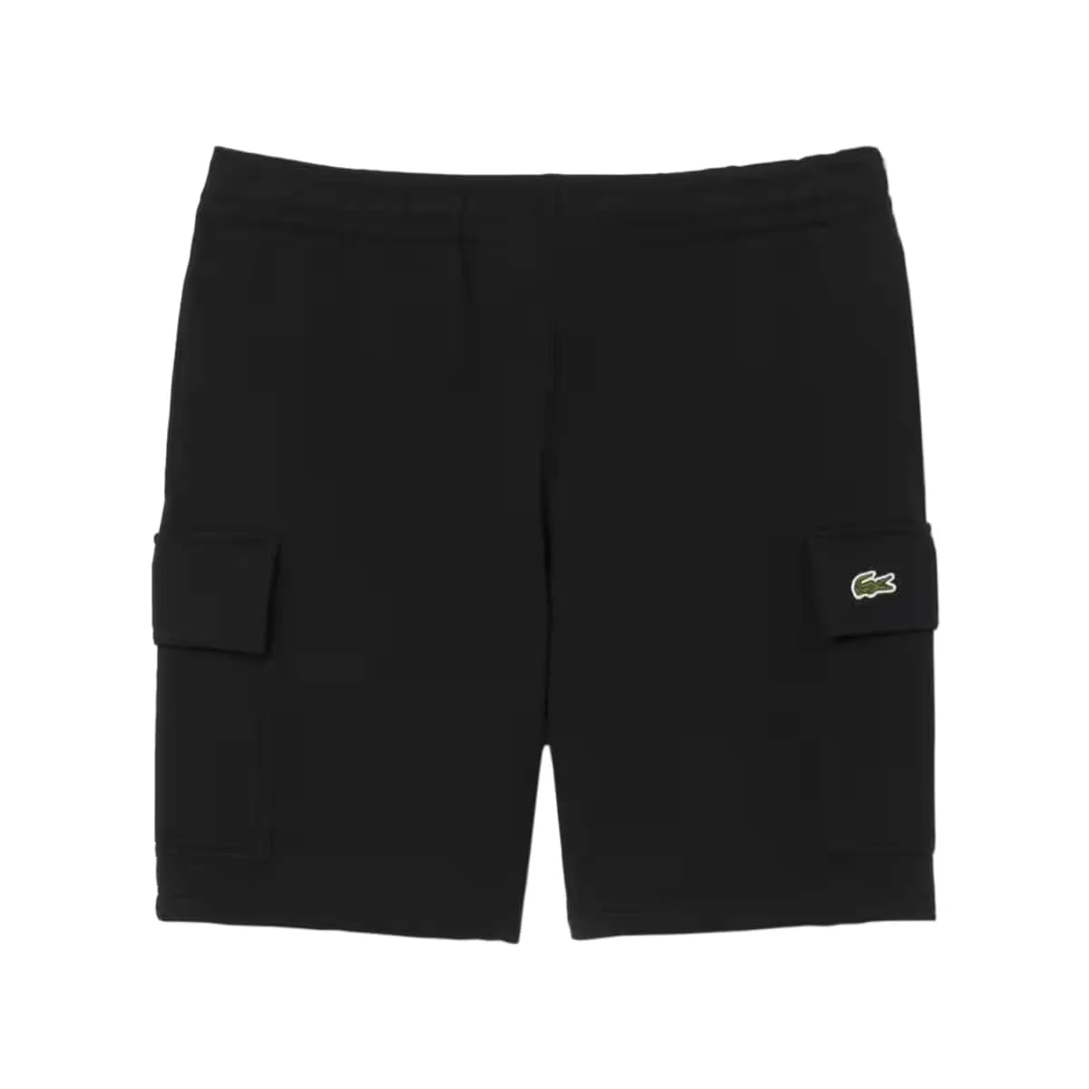 LACOSTE COTTON FLEECE CARGO SHORTS