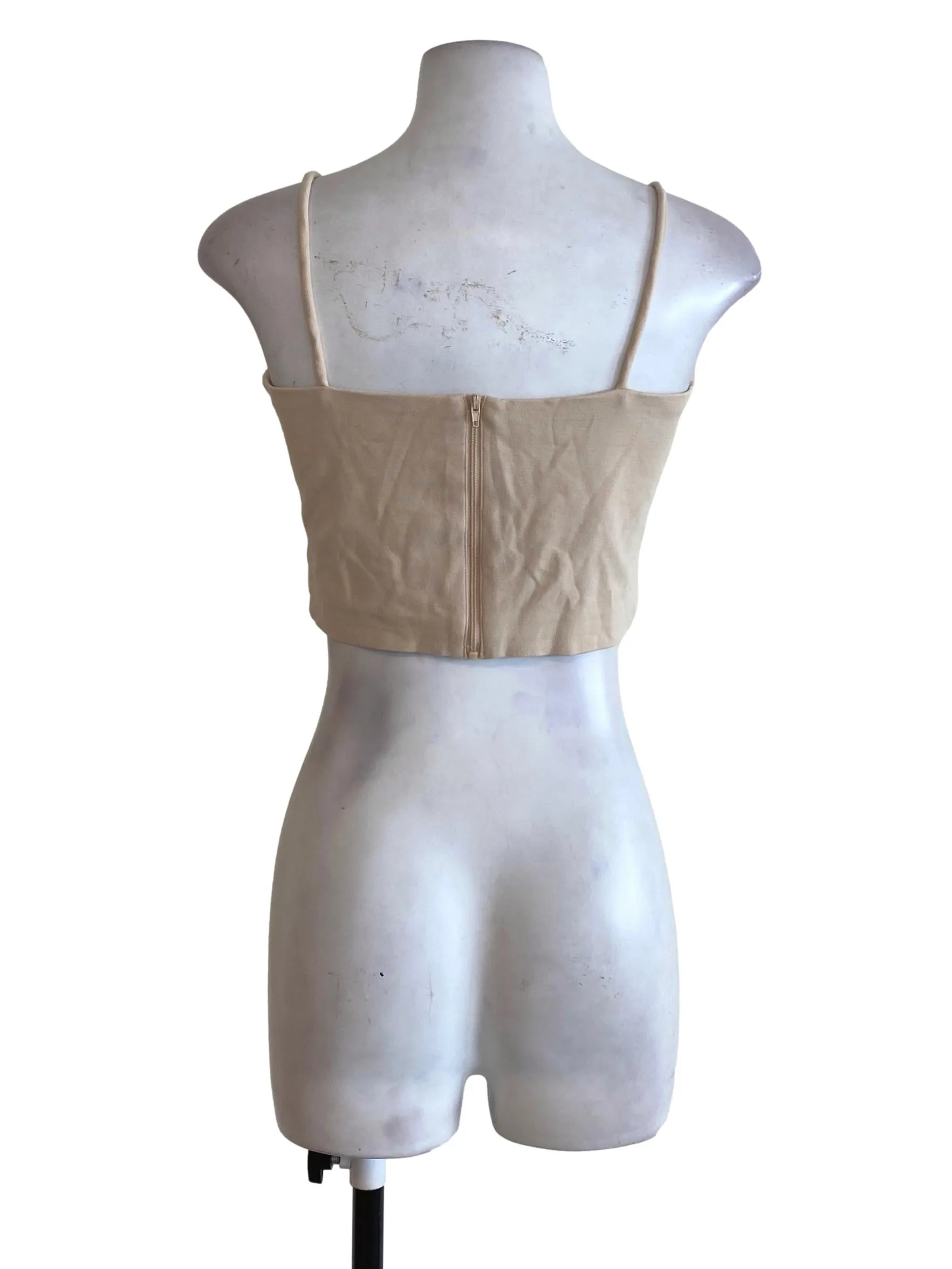Latte Crop Top