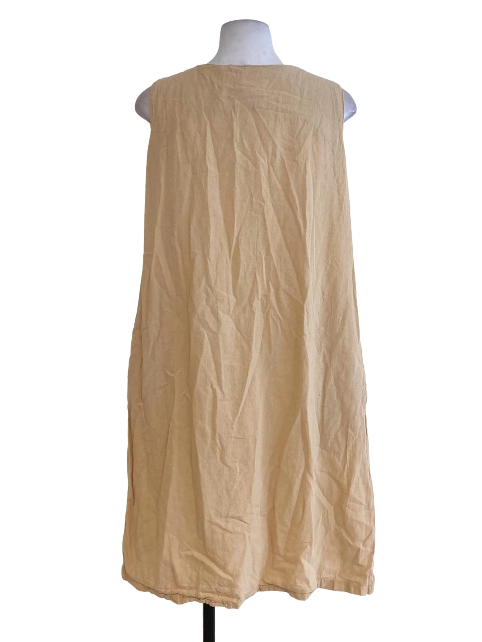 Latte Textured Shift Dress