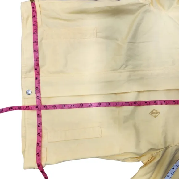 Lauren, Ralph Lauren. 100% Cotton, Light yellow Jacket. PS NWT