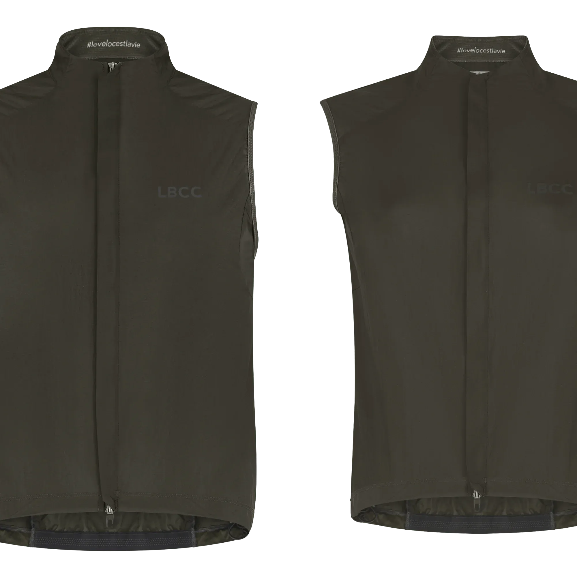 LE BRAQUET Unisex Lightweight Sleeveless Vest | RAFALE Deep Moss