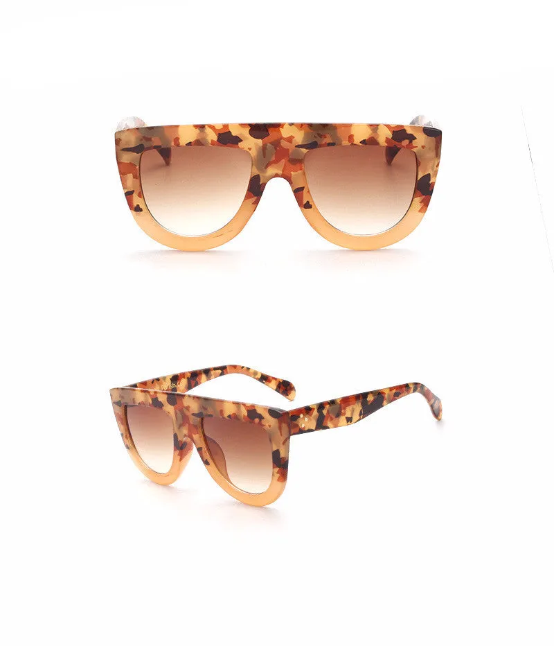 Leila Sunglasses - Brown Camo
