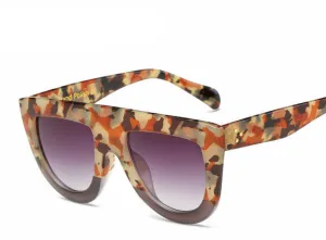 Leila Sunglasses - Gray Camo