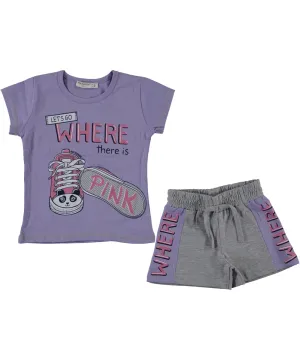 Let's Go Light Purple Set