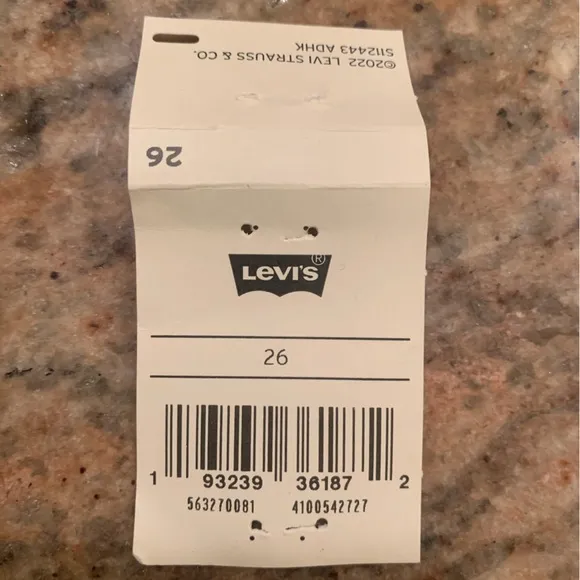 Levi’s 501 denim shorts, NWOT