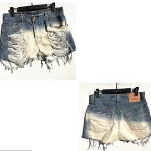 LF Levi’s one of a kind FURST dip dyed jean shorts 30 denim
