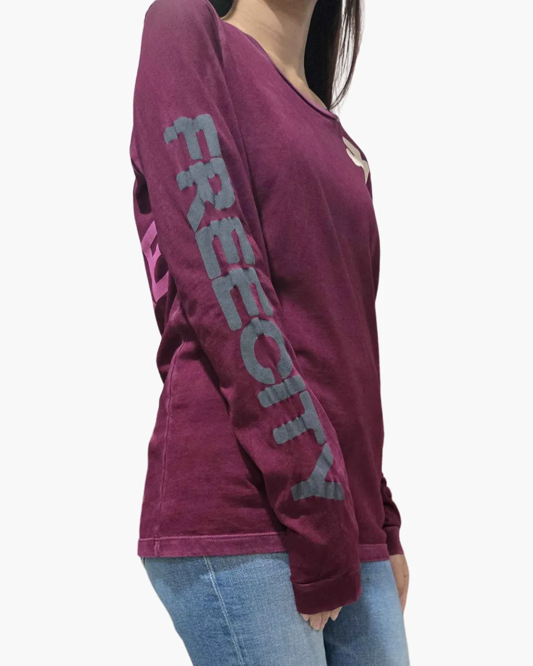 LIFENATURELOVE SUPERVINTAGE LONGSLEEVE T IN DEEPLOVE