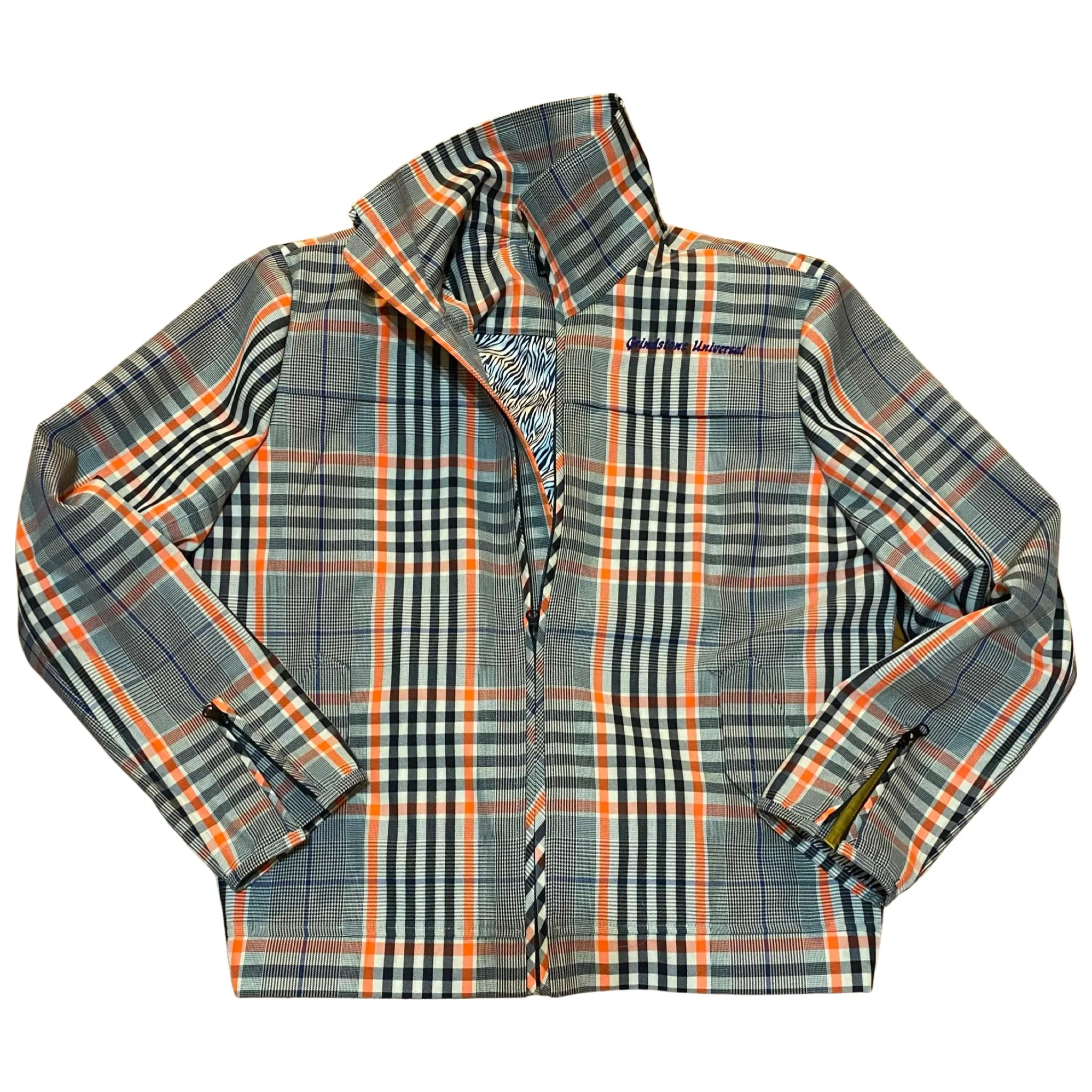 Lightweight Denim plaid James Dean jacket