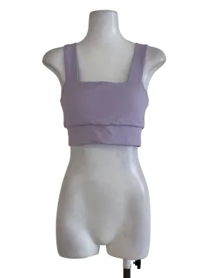 Lilac Plain Crop Top