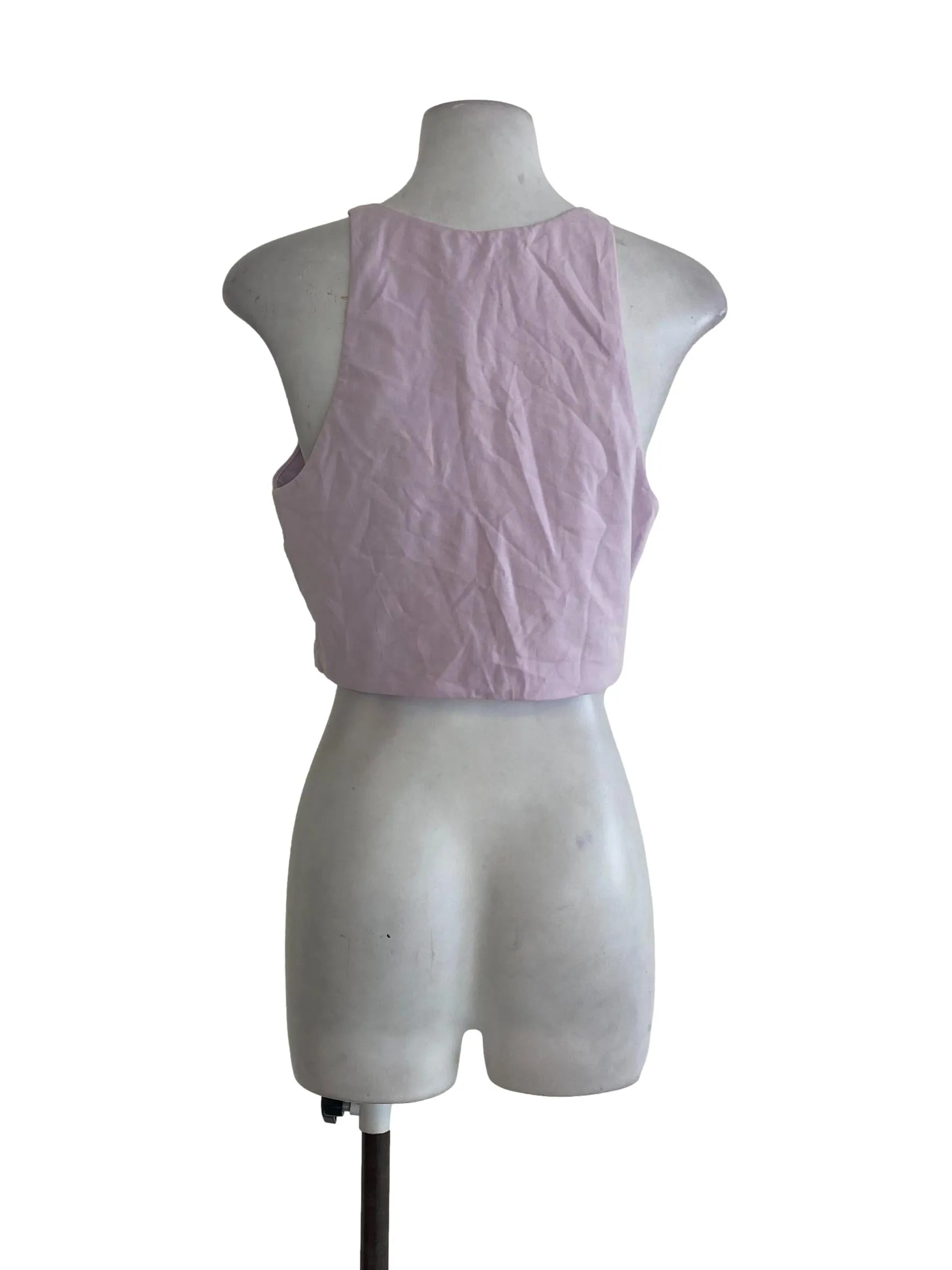 Lilac Sleeveless Top