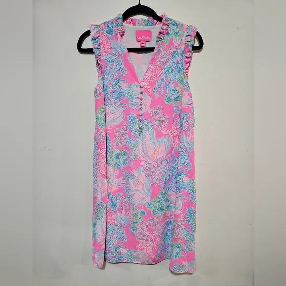Lilly Pulitzer Prosecco Pink Shift Dress - Size 4