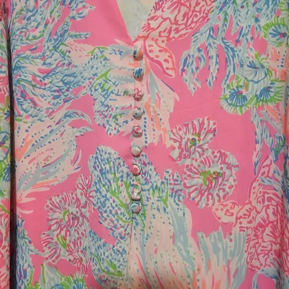 Lilly Pulitzer Prosecco Pink Shift Dress - Size 4