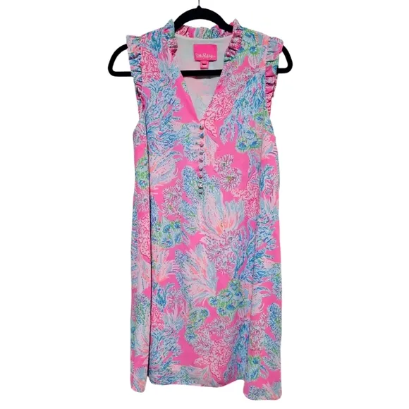Lilly Pulitzer Prosecco Pink Shift Dress - Size 4