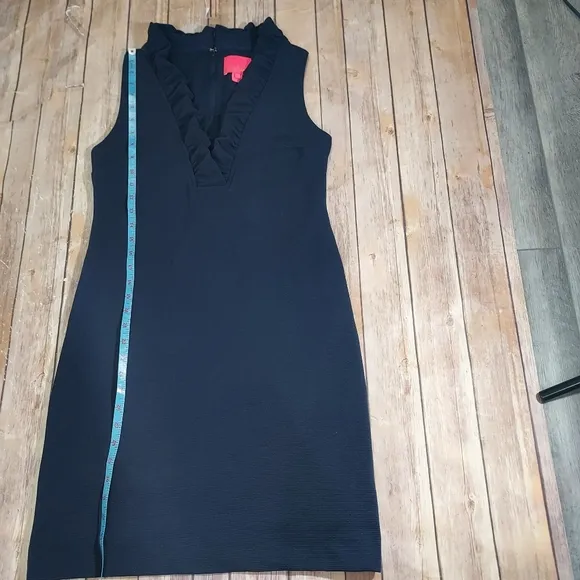 Lilly Pulitzer Tisbury navy shift dress S