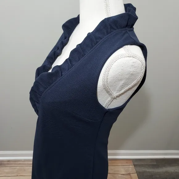 Lilly Pulitzer Tisbury navy shift dress S