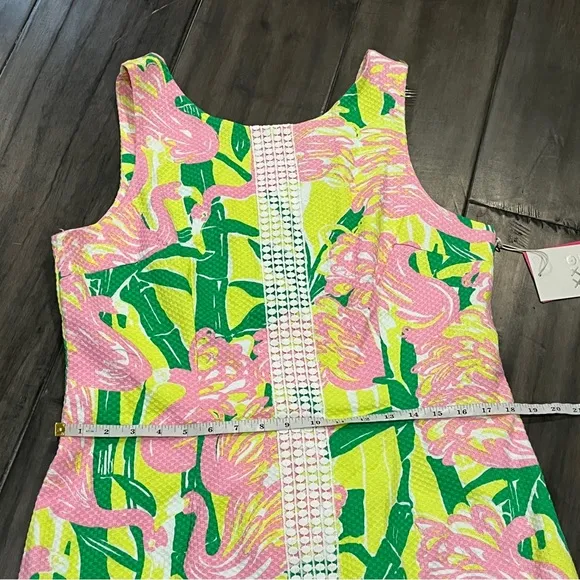 Lilly Pulitzer x Target Flamingo Floral Shift Dress - Size 16