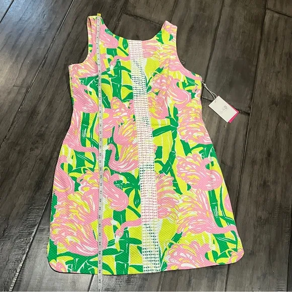 Lilly Pulitzer x Target Flamingo Floral Shift Dress - Size 16