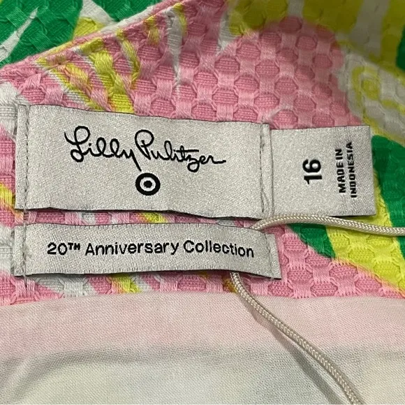 Lilly Pulitzer x Target Flamingo Floral Shift Dress - Size 16