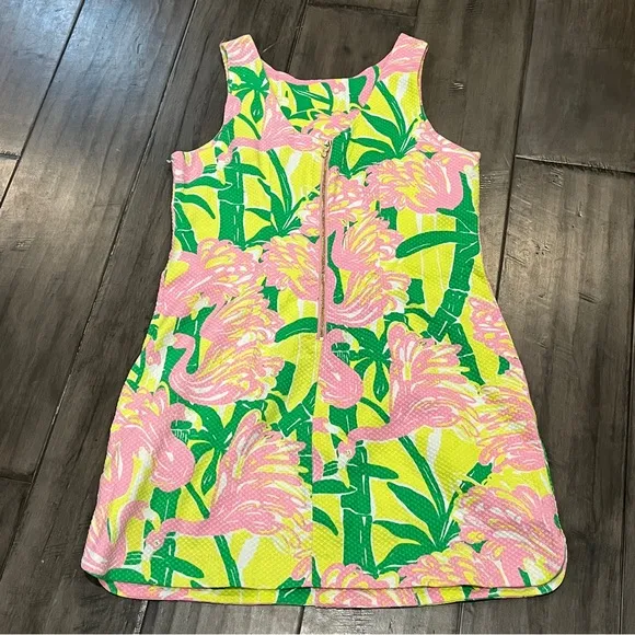 Lilly Pulitzer x Target Flamingo Floral Shift Dress - Size 16