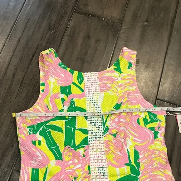 Lilly Pulitzer x Target Flamingo Floral Shift Dress - Size 16