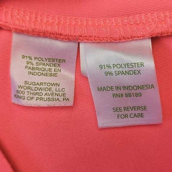 Lily Pulitzer Pink Sun Ray Daisy Laser Cut Mango Shift Dress Size XXS