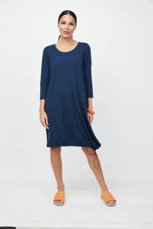 Liv Navy Blue Shift Dress