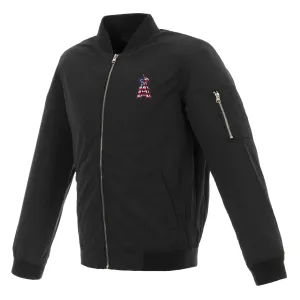 Los Angeles Angels Americana Nylon Bomber Jacket