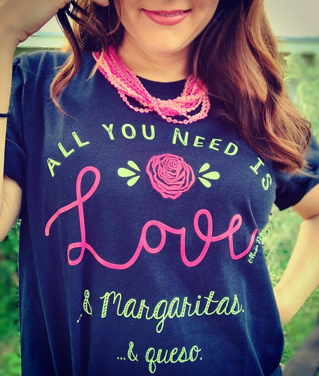 Love, Margaritas & Queso Graphic Tee