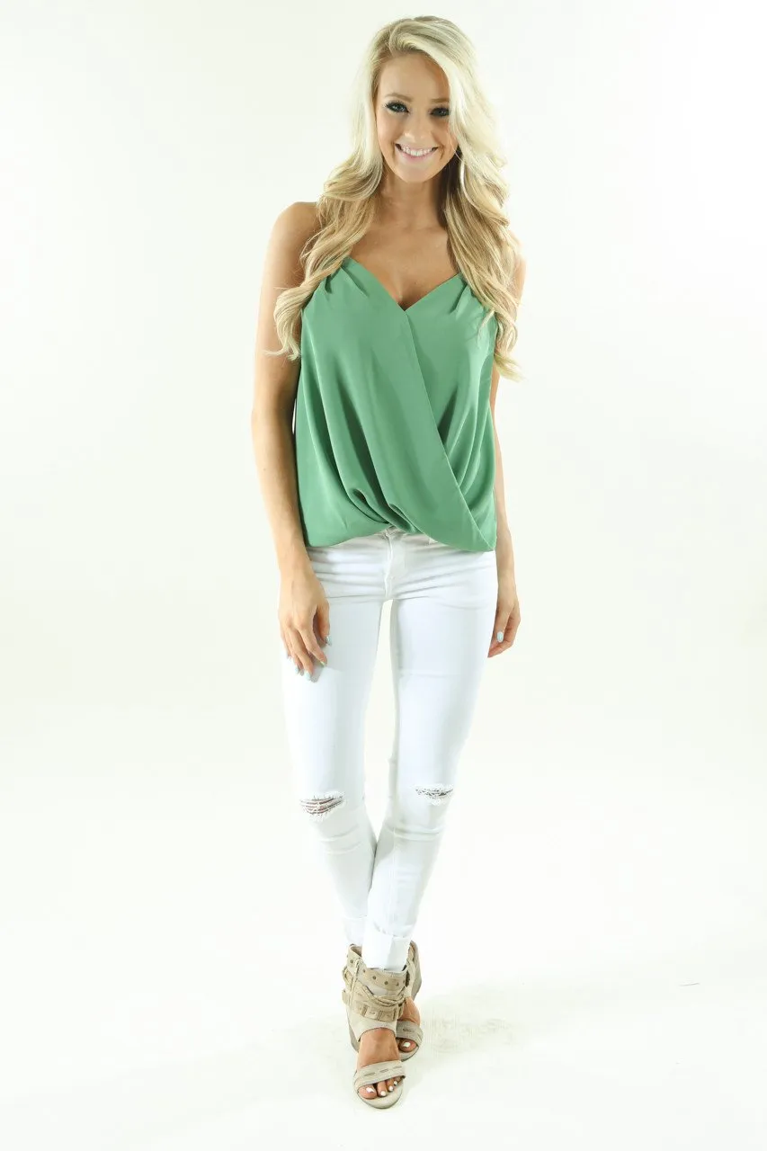 Lucky Green Tank Top