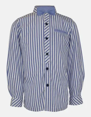 Ludlow : Striped shirt & bowtie