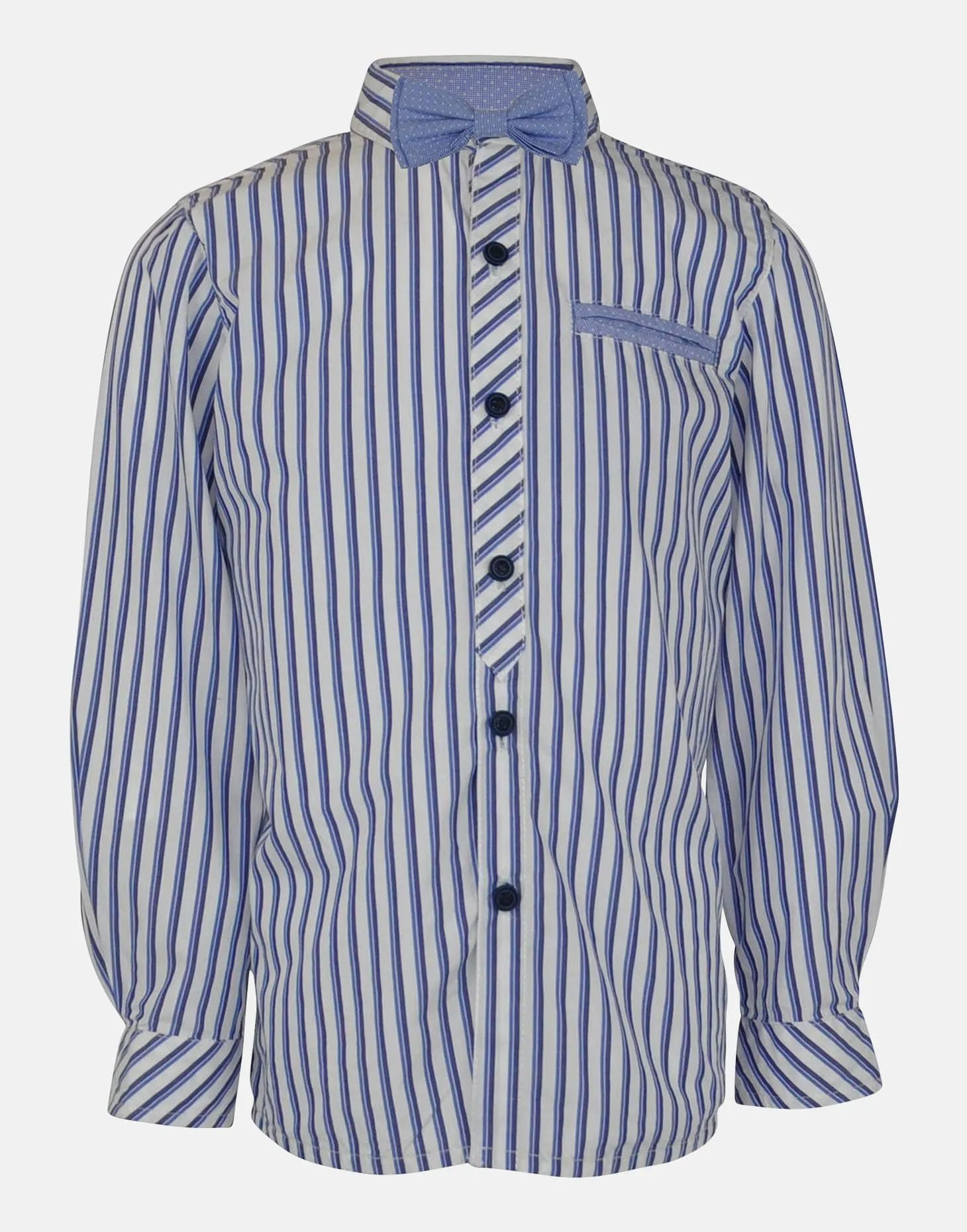 Ludlow : Striped shirt & bowtie