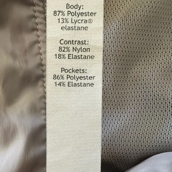 Lululemon Before Dawn Lightweight Cropped Jacket, Chrome, Size 4